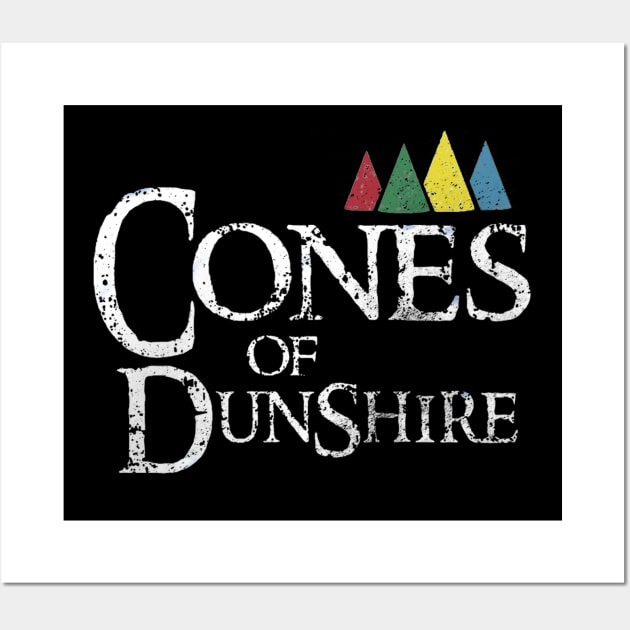 Cones of Dunshire Parks and Rec Game Wall Art by truefriend